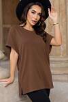 LT Collection Жилет 552010 Б14089-34М коричневый