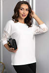 LT Collection Джемпер 552240 Б14117-48М молочный