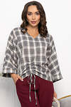 LT Collection Блуза 552247 Б14151-12М серый