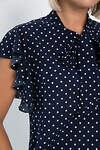LT Collection Блуза 552538 Б13948-6М синий