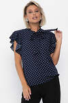 LT Collection Блуза 552538 Б13948-6М синий
