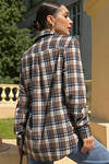 LT Collection Рубашка 552567 Б14144-7М коричневый