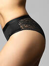 Minimi Трусы 553908 Mi 3233L DESIDERIO Трусы Slip (кружево с микрофиброй высокая линия талии) Nero (Черный)