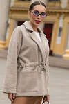 LT Collection Пальто 555465 Б14132-7М бежевый