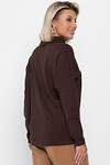 LT Collection Джемпер 555473 Б14241-1М коричневый