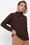 LT Collection Джемпер 555473 Б14241-1М коричневый