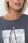 LT Collection Блуза 555480 Б14203-20М серый