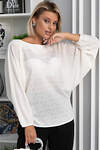 LT Collection Блуза 555489 Б14175-30М молочный