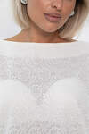 LT Collection Блуза 555489 Б14175-30М молочный
