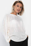 LT Collection Блуза 555489 Б14175-30М молочный