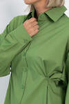 LT Collection Рубашка 555490 Б14189-5М зеленый