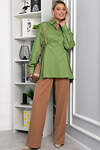 LT Collection Рубашка 555490 Б14189-5М зеленый