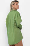 LT Collection Рубашка 555490 Б14189-5М зеленый
