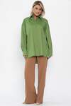 LT Collection Рубашка 555490 Б14189-5М зеленый