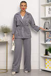 LT Collection Костюм 557663 К14211-7М серый
