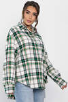 LT Collection Рубашка 557672 Б14263-30М зеленый