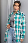 LT Collection Рубашка 557673 Б14270-4М бирюзовый