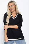 LT Collection Джемпер 558423 Б14171-5М черный