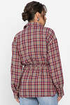LT Collection Рубашка 558445 Б14274-4М бордовый