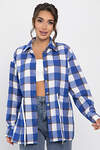 LT Collection Рубашка 558446 Б14271-4М синий