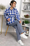 LT Collection Рубашка 558446 Б14271-4М синий