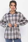 LT Collection Рубашка 558447 Б14276-4М серый