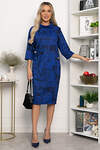 LT Collection Платье 558448 П14294-18М синий
