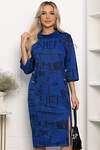 LT Collection Платье 558448 П14294-18М синий