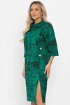 LT Collection Платье 558450 П14295-18М зеленый