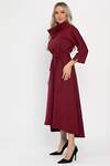 LT Collection Платье 558455 П14299-16М бордовый