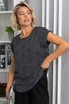 LT Collection Блуза 558456 Б14303-8М черный