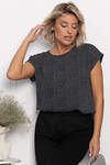 LT Collection Блуза 558456 Б14303-8М черный