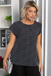 LT Collection Блуза 558456 Б14303-8М черный