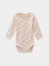 MARK FORMELLE Боди детское 558949 13016-3 тигрята на пудре +песочный +сланец
