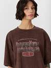MARK FORMELLE Футболка 559230 112961-1 ACID WASH коричневый +печать