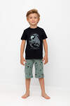 CROCKID Пижама 559530 К 1528/24 черный, быстрее ветра