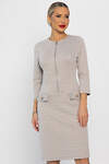 LT Collection Платье 559850 П13668-19М бежевый