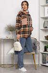 LT Collection Рубашка 559852 Б13907-50М коричневый