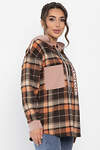 LT Collection Рубашка 559852 Б13907-50М коричневый