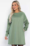 LT Collection Платье 559855 П14230-5М оливковый
