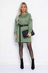 LT Collection Платье 559855 П14230-5М оливковый