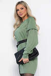 LT Collection Платье 559855 П14230-5М оливковый