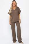 LT Collection Костюм 559857 К14250-5М коричневый