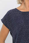 LT Collection Блуза 559966 Б14302-8М темно-синий