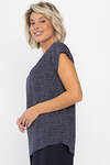 LT Collection Блуза 559966 Б14302-8М темно-синий