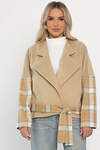 LT Collection Пальто 559999 Б14314-7М бежевый