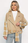 LT Collection Пальто 559999 Б14314-7М бежевый