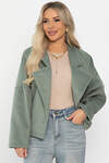 LT Collection Пальто 560057 Б14339-7М фисташковый