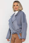 LT Collection Пальто 560079 Б14338-7М голубой