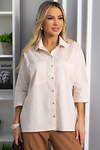 LT Collection Рубашка 560107 Б14356-10М бежевый